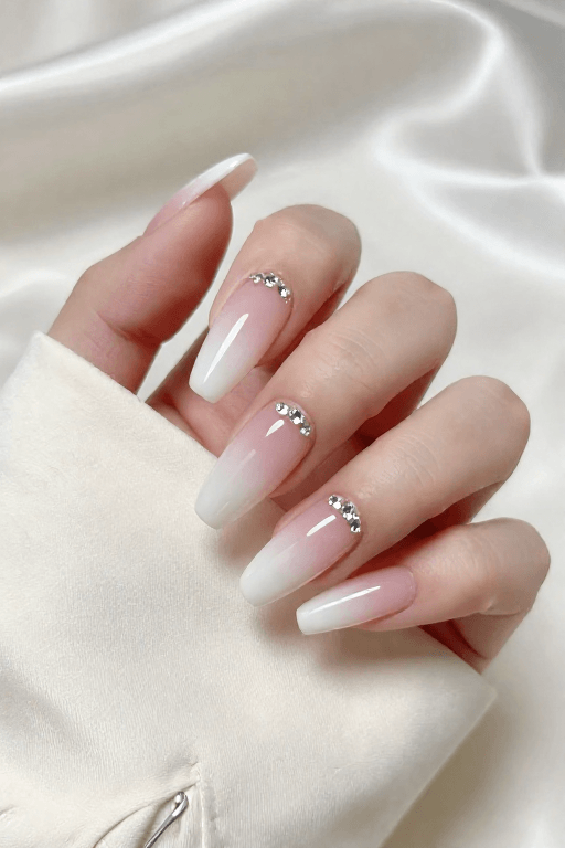 Ombre With Rhinestones