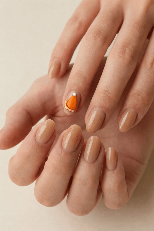 Pumpkin Pie Slice Pumpkin Pie Slice Thanksgiving Nail
