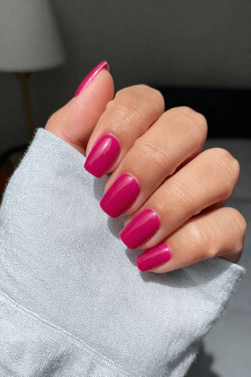 Raspberry Pink Raspberry Pink Nail Color