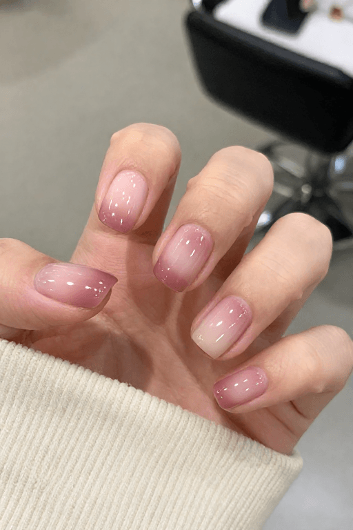 Short Nail Ombre