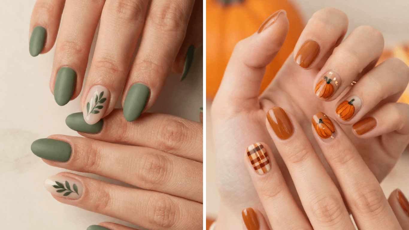 20 Thanksgiving Nail Ideas, Simple to Festive