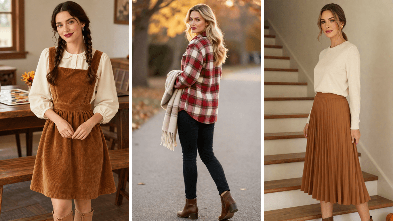 20 Thanksgiving Outfit Ideas for Dinner, Travel, and Parties