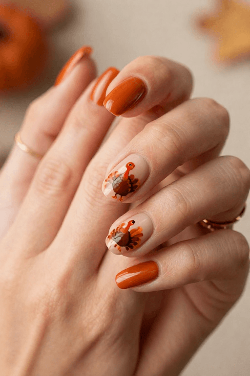 Turkey Accent Nail Turkey Accent Nail