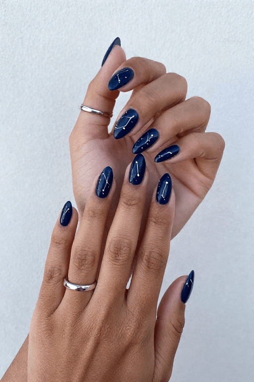 Zodiac Constellation Nails Zodiac Constellation Nails