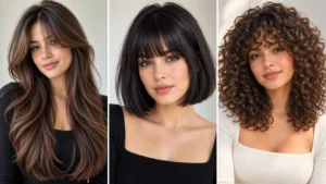 20 Hairstyles for Big Foreheads That Flatter Your Face
